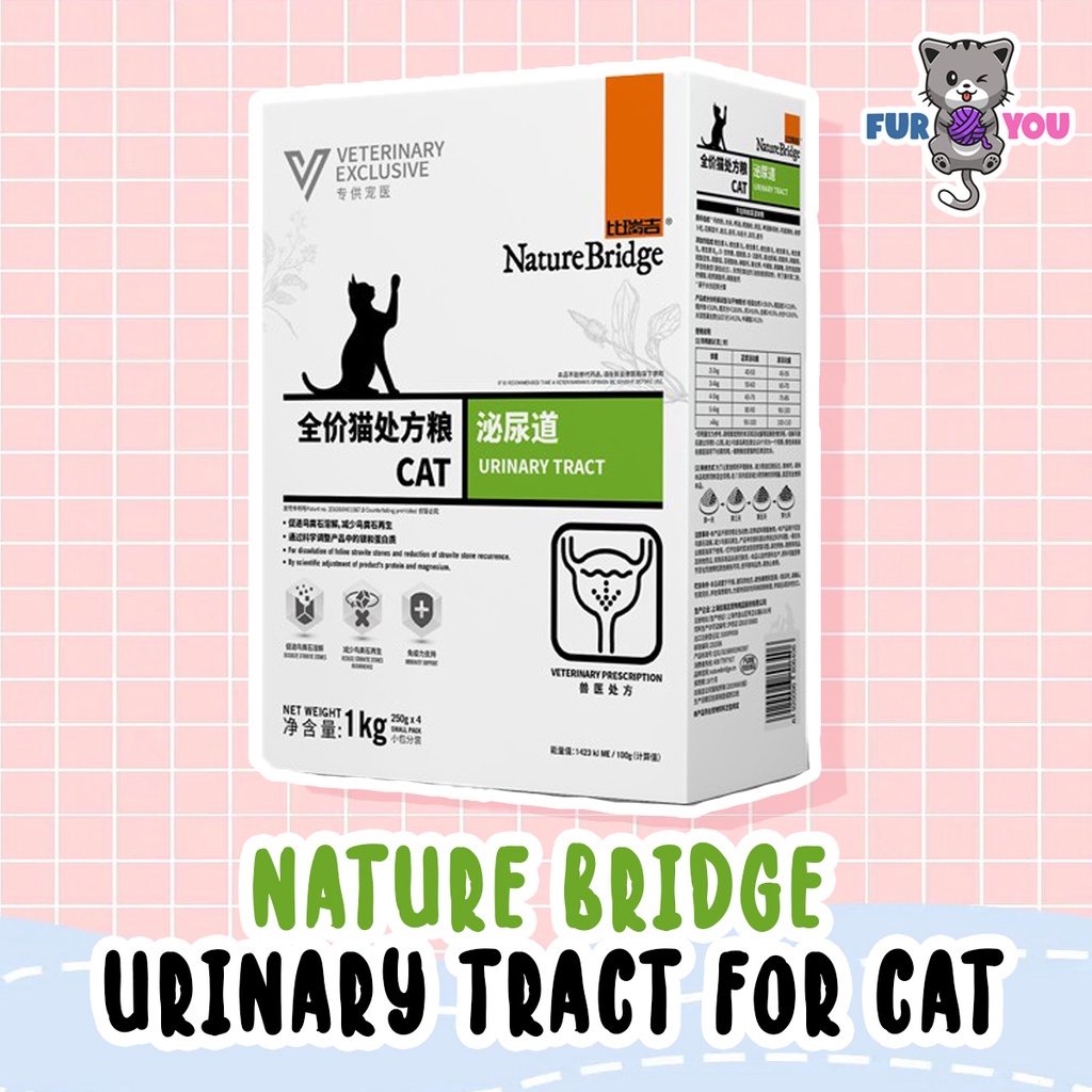 Nature Bridge Urinary Track for Cat Wetfood Kucing Flutd