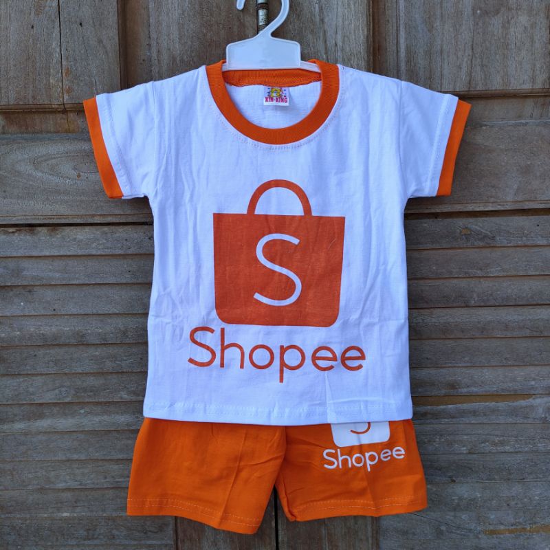 Setelan anak 1 2 tahun kaos anak shopee cewek cowok