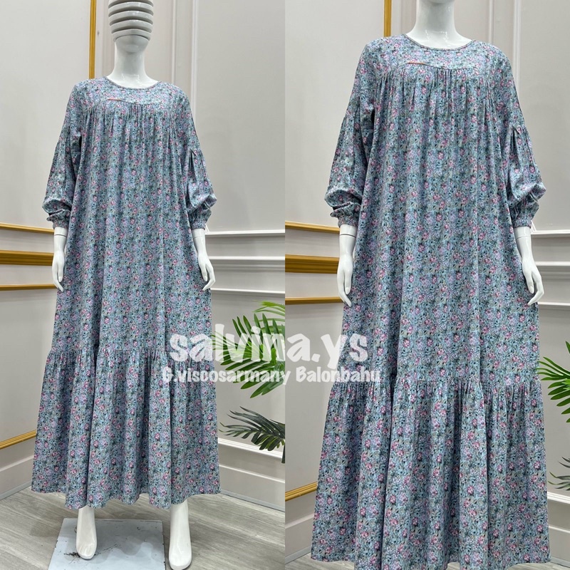 GAMIS MOTIF TANGAN BALON 1 SALVINA