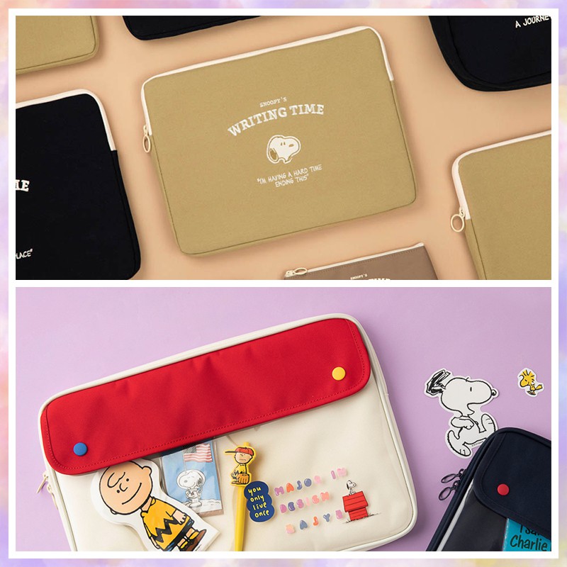 [Peanuts] Snoop   y Pouch Cover / iPad Tablet PC Case