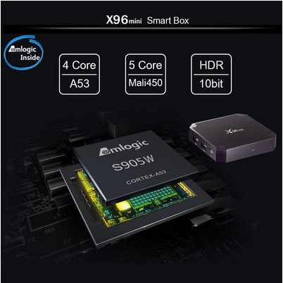 New Android 11.1 Android Tv Box X96 mini RAM 2G ROM 16G