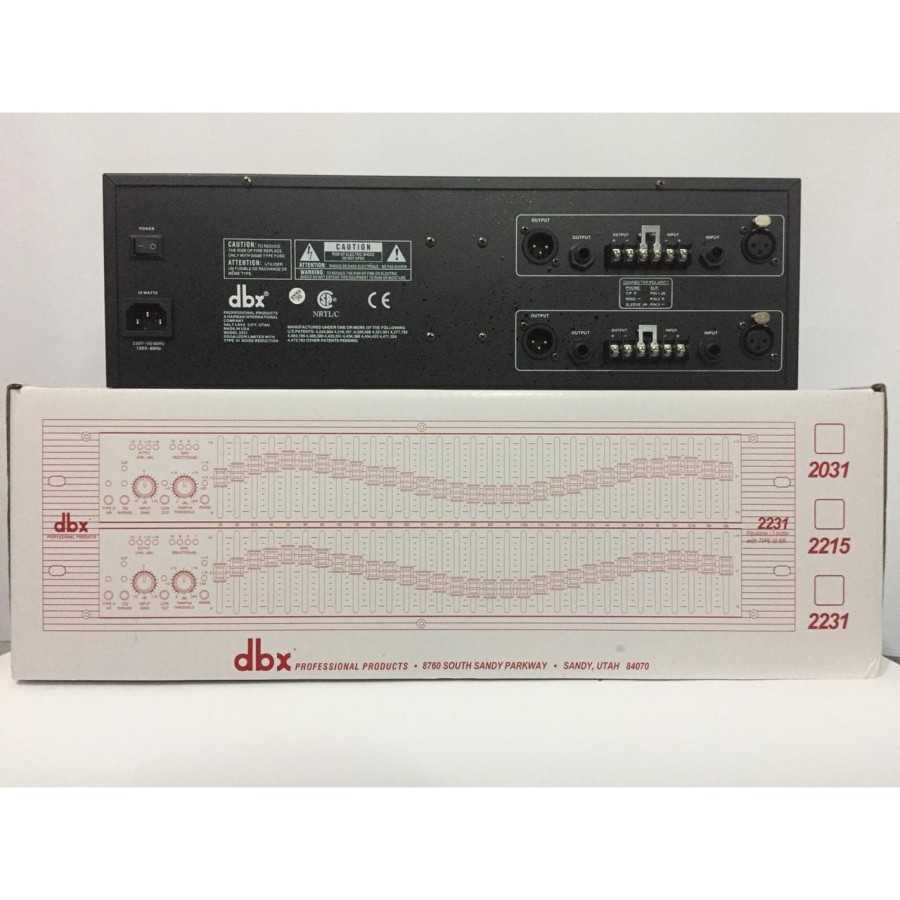 Equaliser DBX 2231 grade A - dbx2231