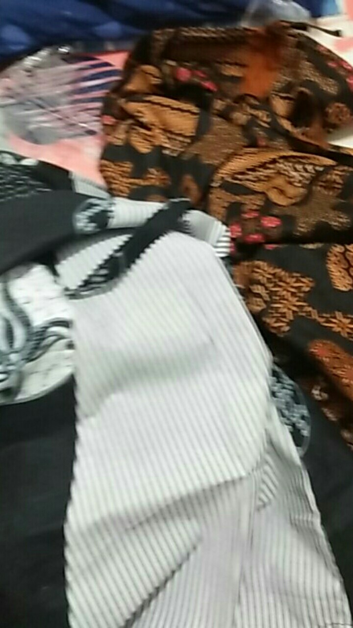 Batik Wanita Asj Sa Hrb026 Kenongo Kemeja Tosca Pendek