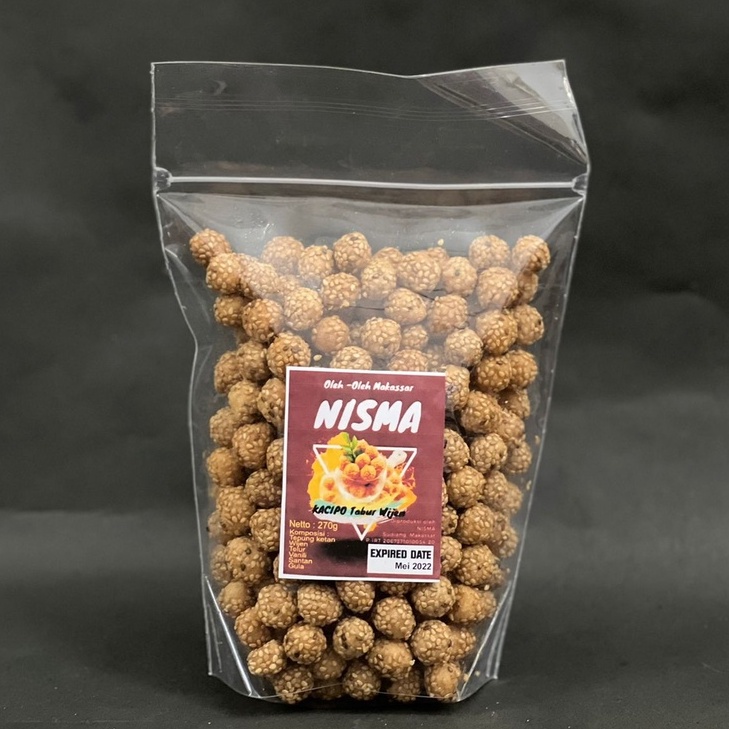 

KACIPO TELUR WIJEN NISMA | ONDE ONDE WIJEN KHAS MAKASSAR