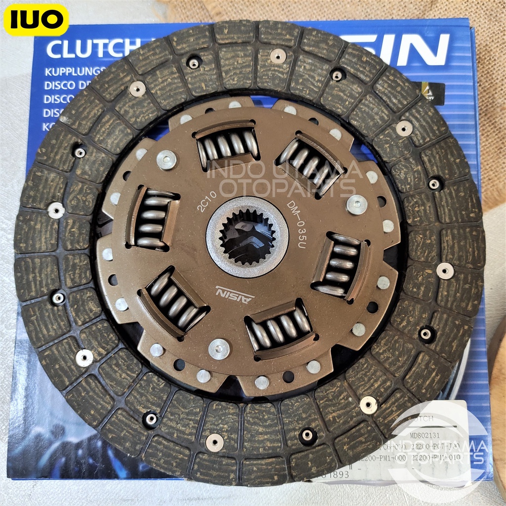 Clutch Disc L300 Diesel Strada L200 Kuda Kopling AISIN DM 035U -ORIGINAL