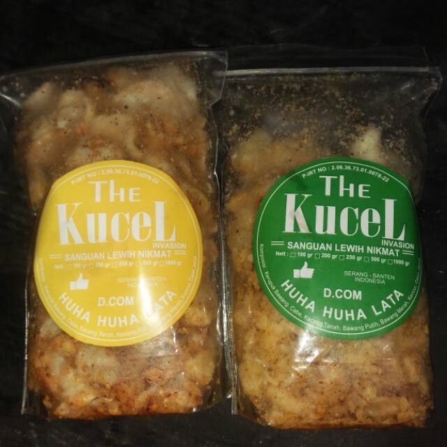 

The Kucel kerupuk rasa pecel 100gr