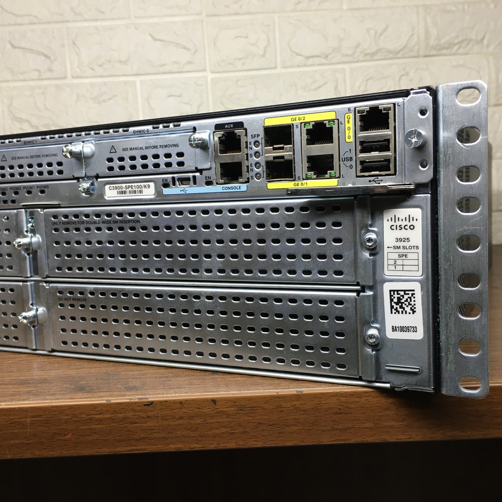 Router Cisco 3925 Cisco 3900 Series Normal