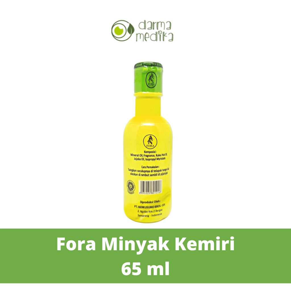 Promo Fora Minyak Rambut Minyak Rambut Kemiri Ibu dan Anak 65 ml ORIGINAL