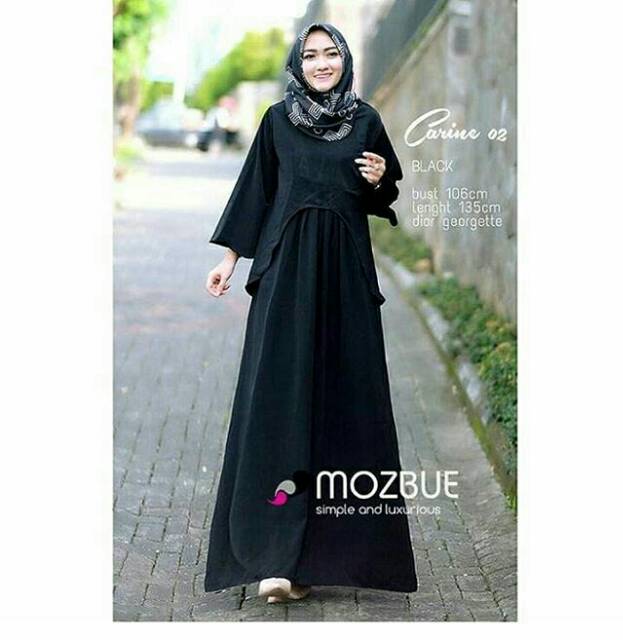 Corine Dress DRESS MUSLIM, baju wanita, baju gamis, dress, gamis, Baju gamis, fashion wanita