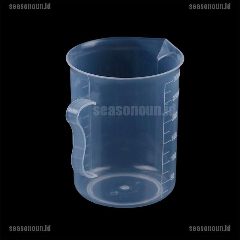 (Sea) Gelas Ukur 250ml Bahan Plastik Untuk Dapur