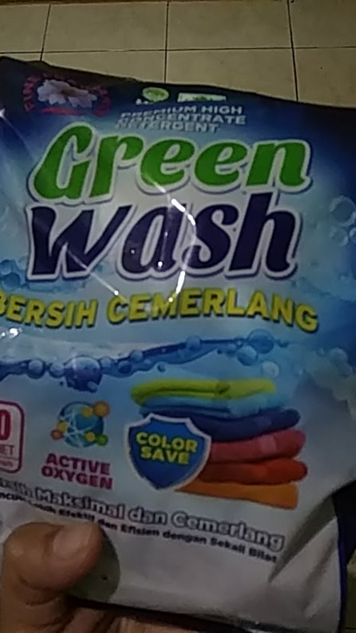 Green Wash Deterjen