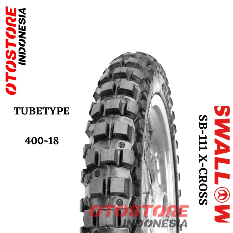 Ban Luar Motor Swallow SB-111 (SB111)  X-CROSS 400 Ring 18 Tube Type 4.00 XCROSS