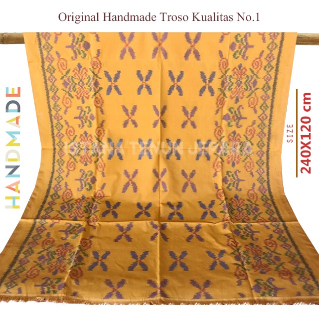 Kain Tenun Troso CSM Handmade Premium - EDK002