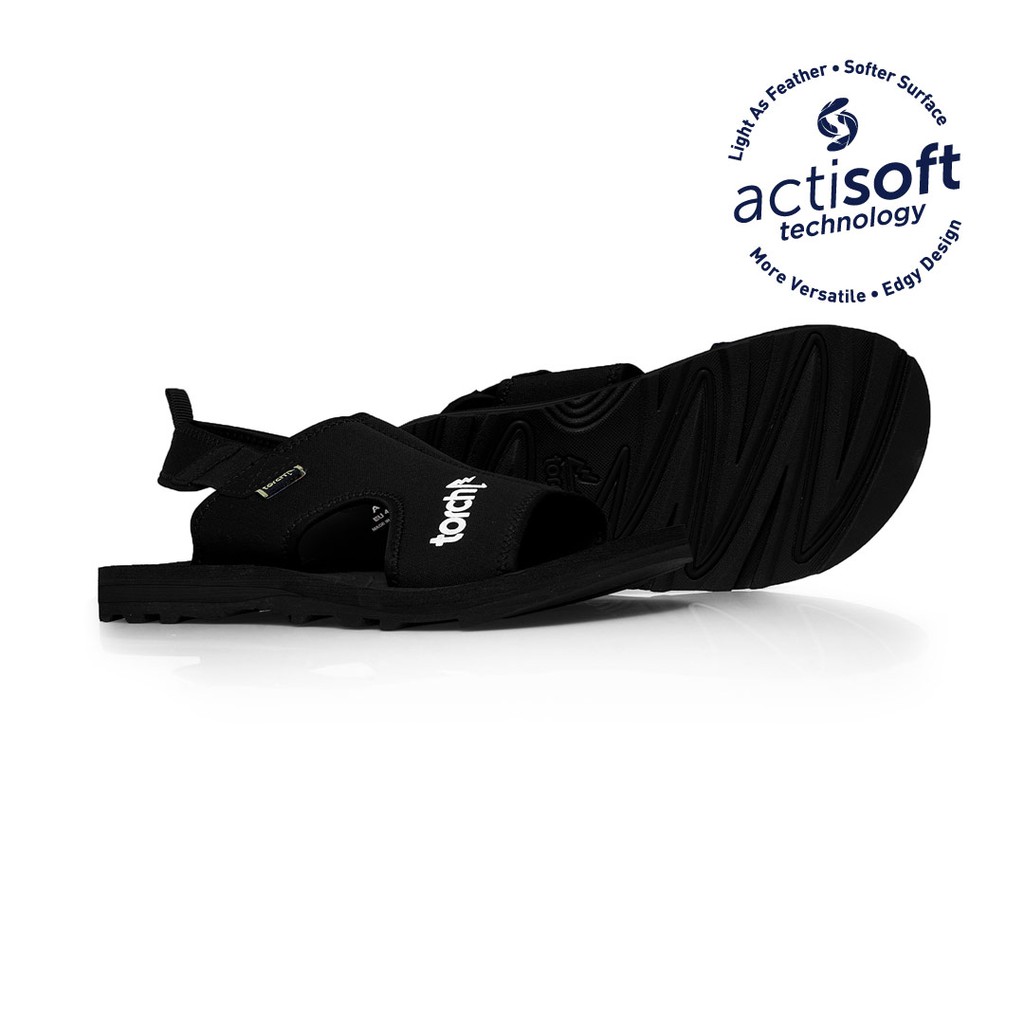 Torch Sandal Activsoft Arrafa All Black