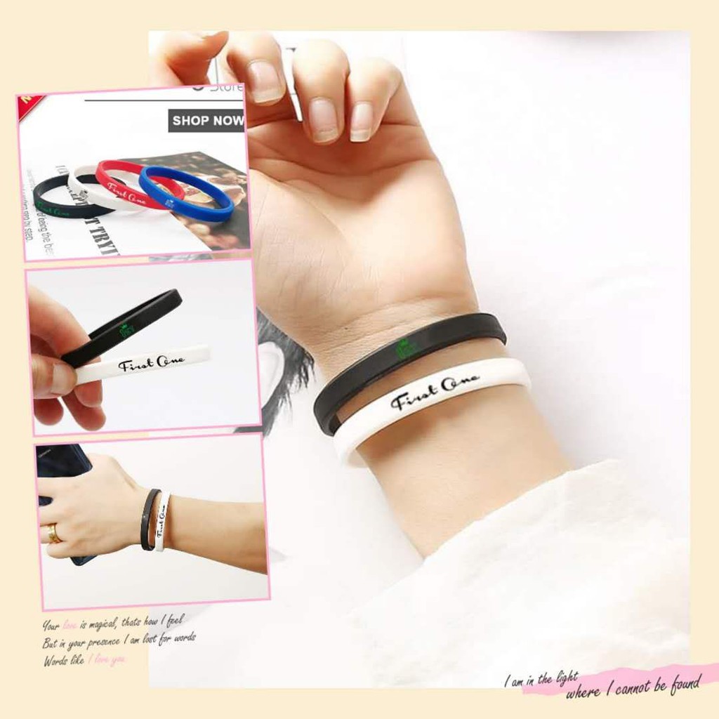 BRACELET FIRST ONE GELANG TANGAN PRIA NEW