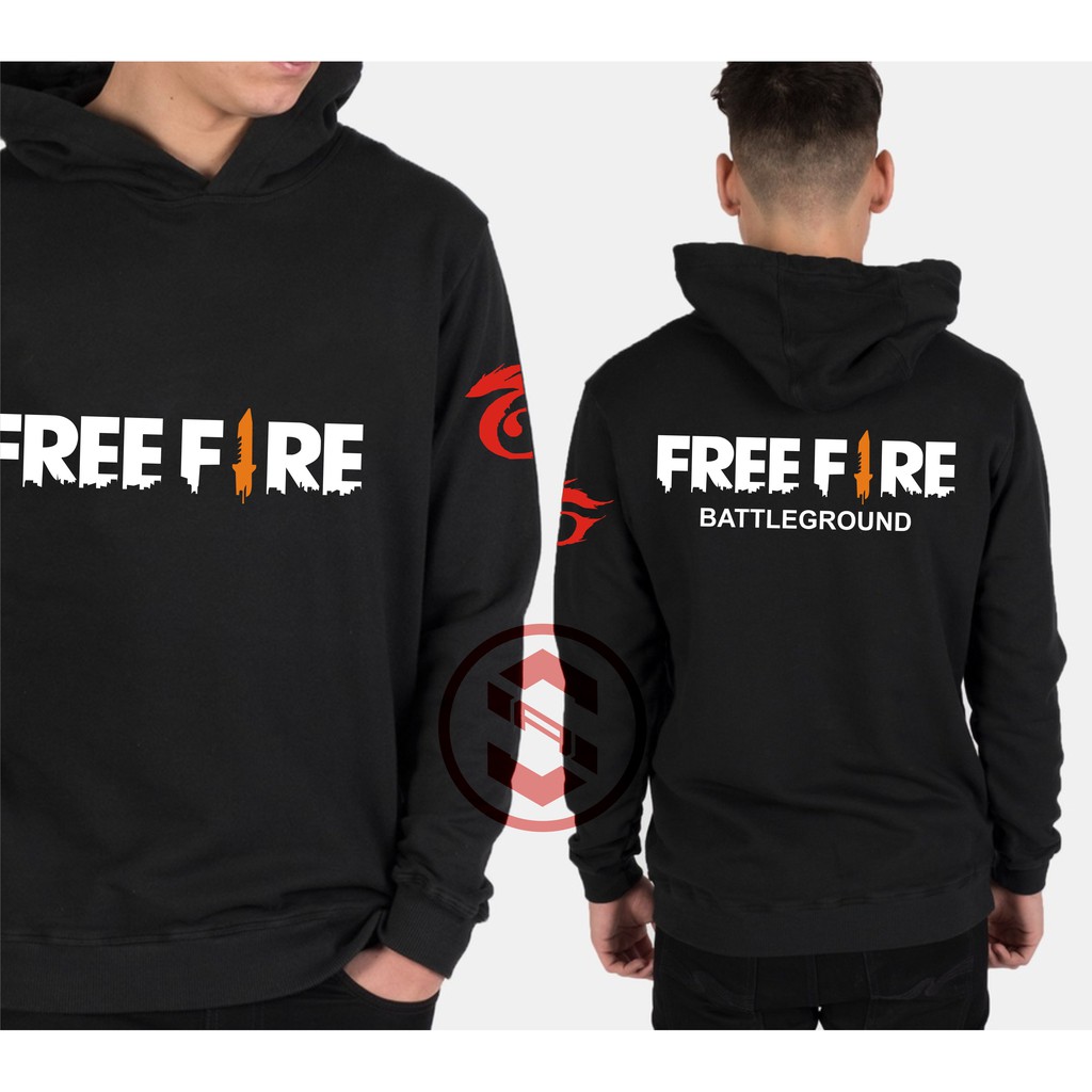 Jaket Hoodie Freefire Gaming GARENA Mobile