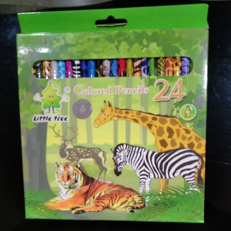 

pensil warna little tree edition jungle isi 24pcs