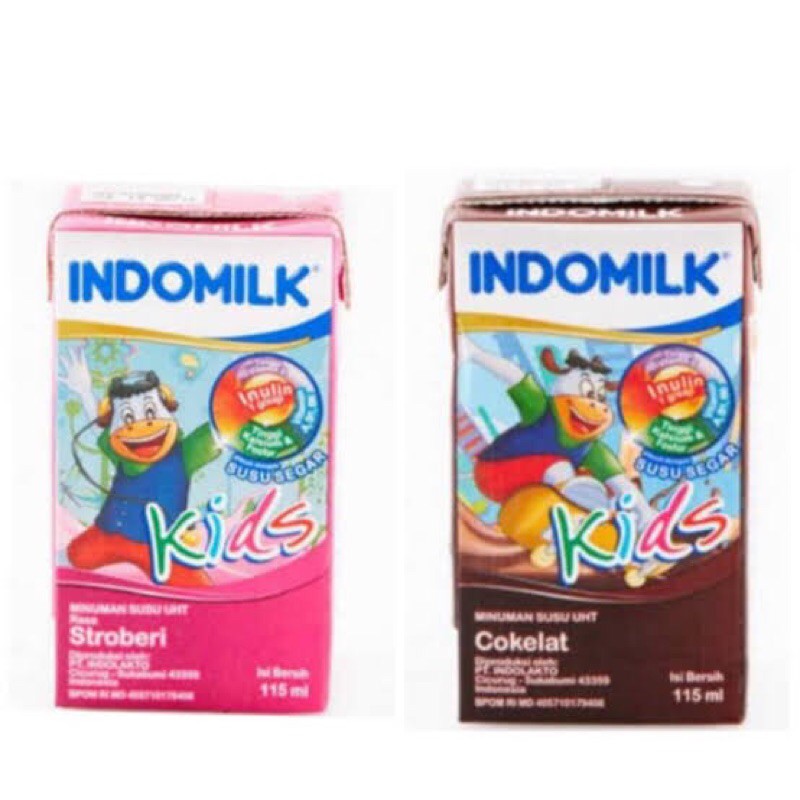 

SUSU INDOMILK KIDS UNTUK ANAK-ANAK UKURAN 115ml