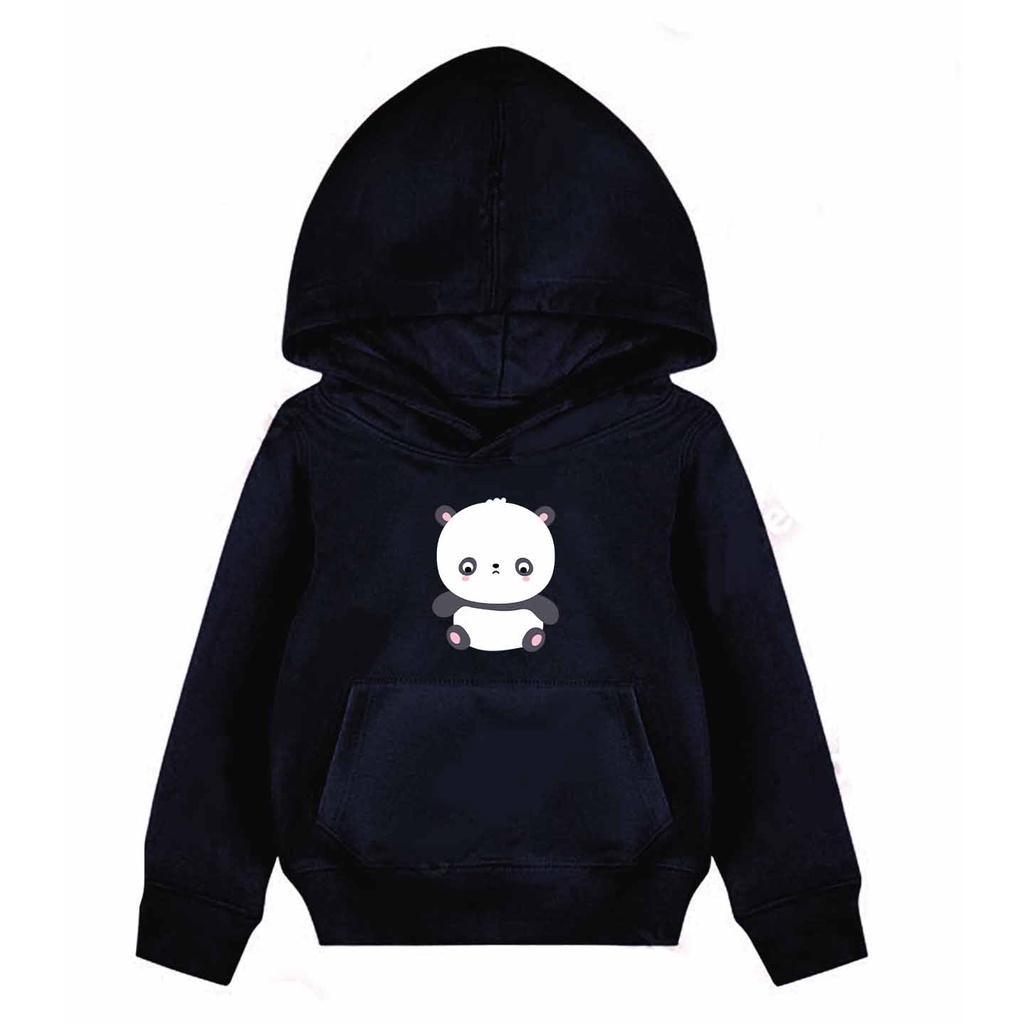 Hoodie Anak Hello Panda Sweater Pakaian Fleece M - XL