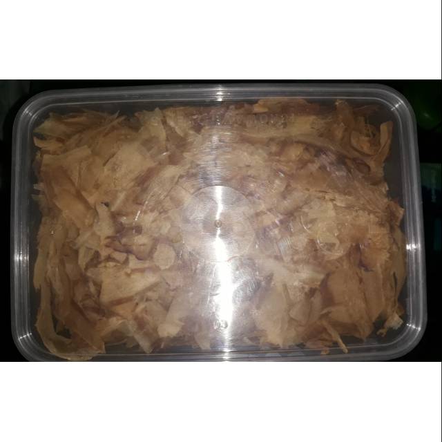 Katsuobushi Cakalang Asap 100gr kemasan thin wall 1000ml