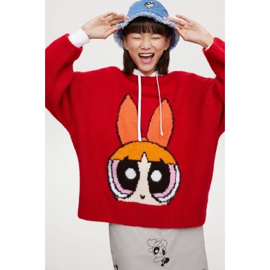 HNM h&m powerpuff girls blossom sweater NEW bukan preloved