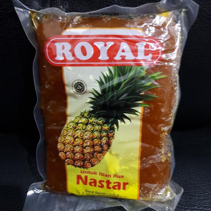 

Selei Nanas isian nastar merk Royal 500 gram BERKUALITAS