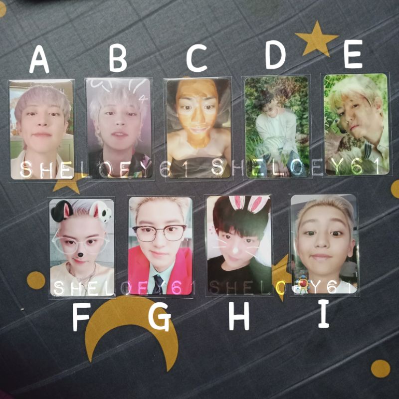 [ BACA DESK. ] PC PHOTOCARD EXO CHANYEOL 1BV 1 BILLION VIEWS WAL WHAT A LIFE JASMER LOTTO MASKERAN N