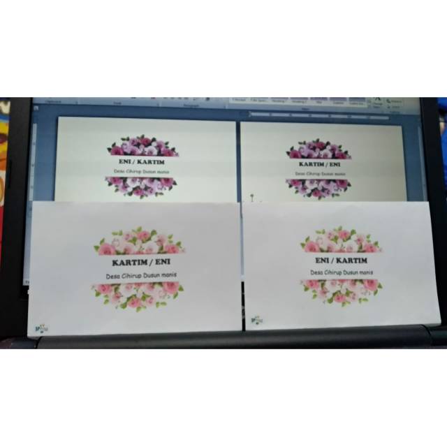 

Cetak nama amplop buat ke undangan / kondangan isi 100 pcs amplop merk paperline