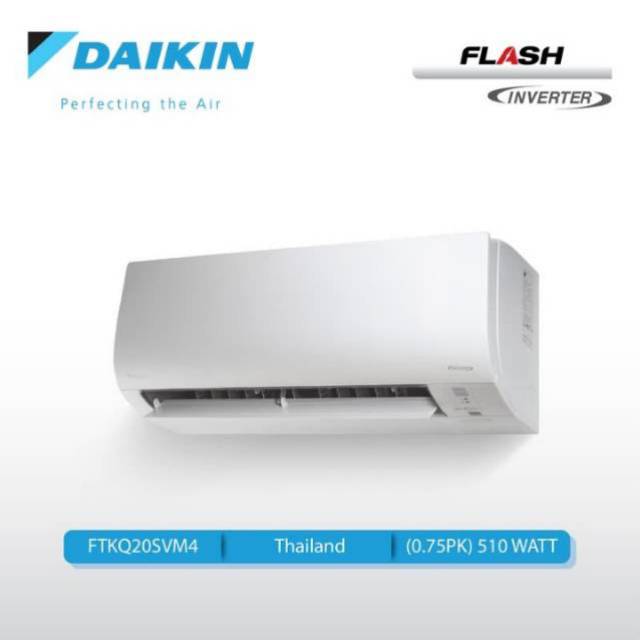 AC DAIKIN FTKQ20SVM4 3/4 PK FLASH INVERTER + PASANG DEPOK