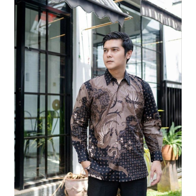 KEMEJA BATIK PRIA LENGAN PANJANG