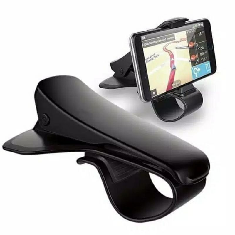 B4 Penjepit Hape di Mobil | Holder Hape Dashboard u/ GPS MAP | Tatakan Jepitan Handphone