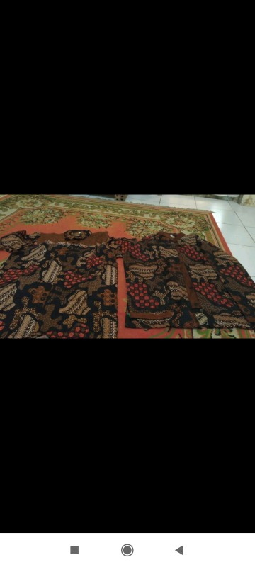 Batik Couple Cwek Cwok Lengan Pendek