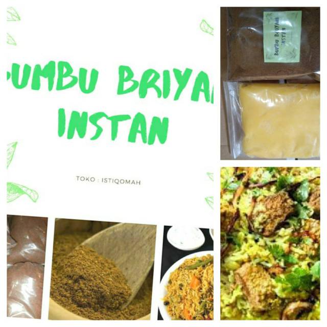 

Bumbu nasi Briyani dengan minyak Samin uk. 2 liter