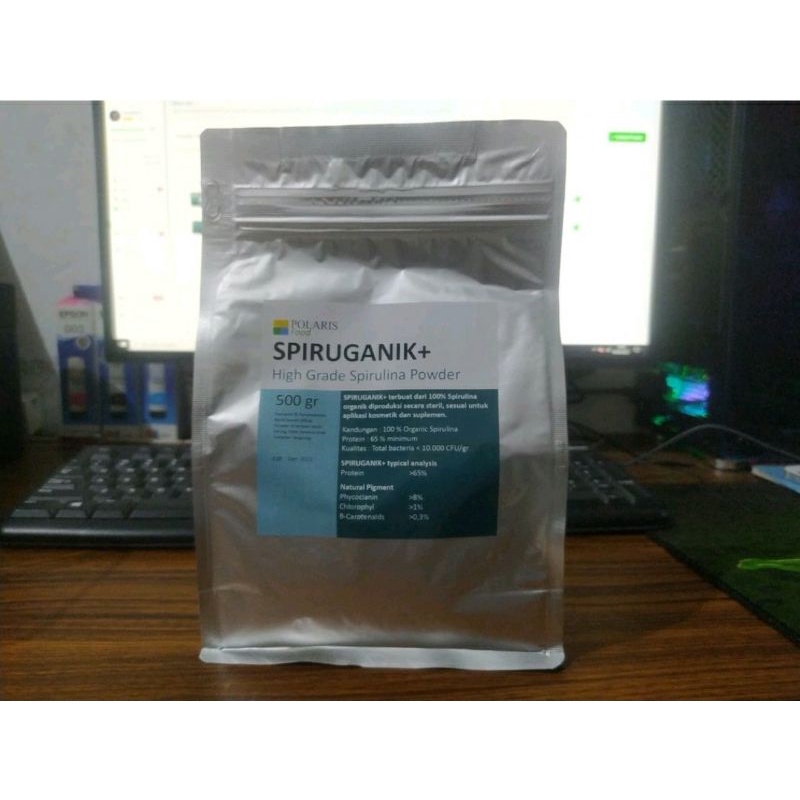 Spiruganik Organic Spirulina Powder 500gr