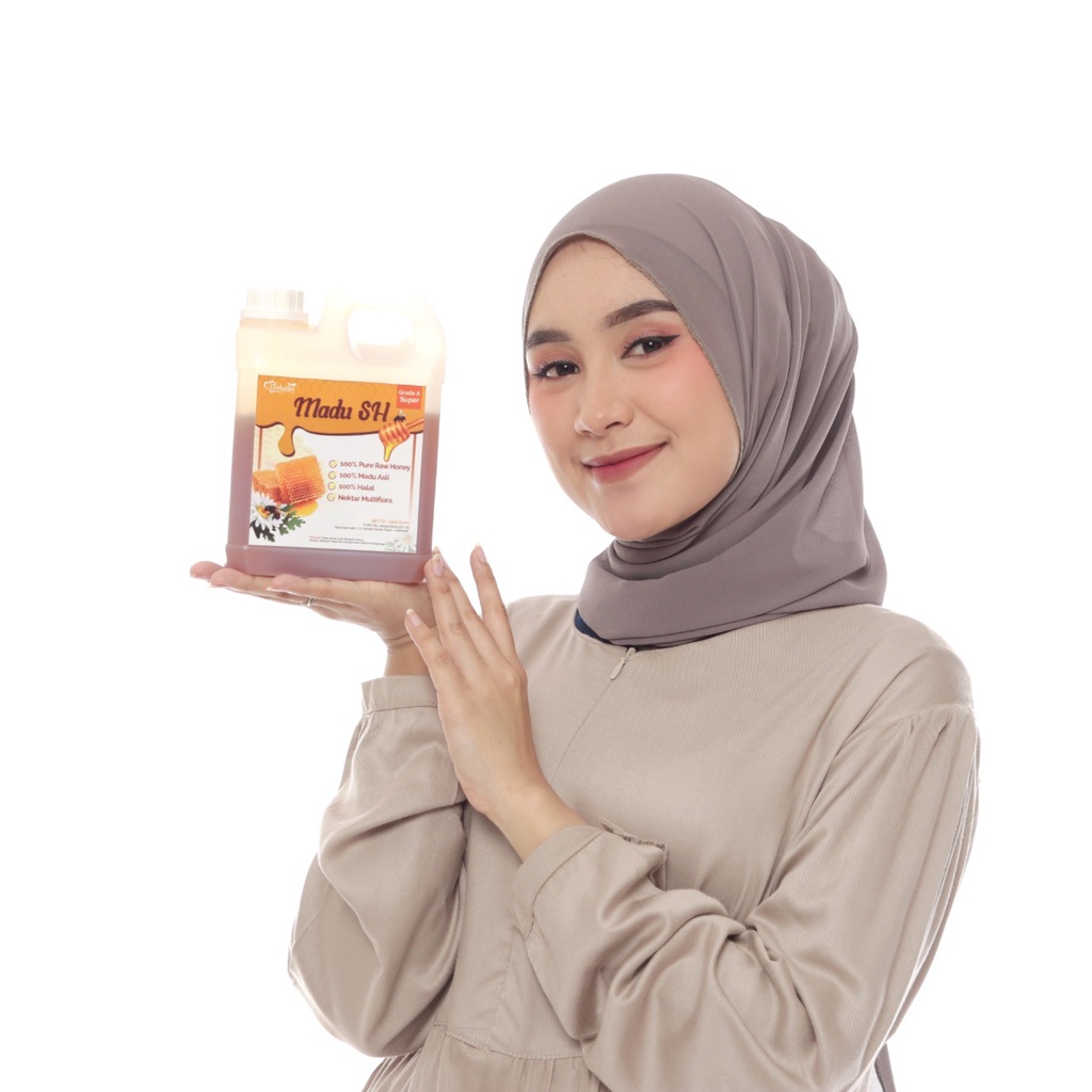 

S2_Madu Murni Asli Multiflora Pure 100% Raw Honey New Product Sehatin Herbal Kandungan Gula Alami Lebah Ternak Lebah Bunga dan Tumbuhan