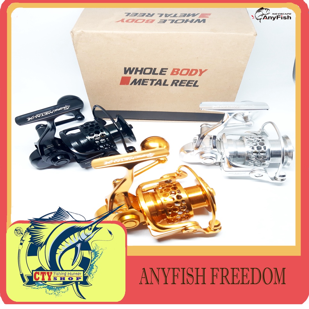 Reel Anyfish Metal X 3 Varian Warna