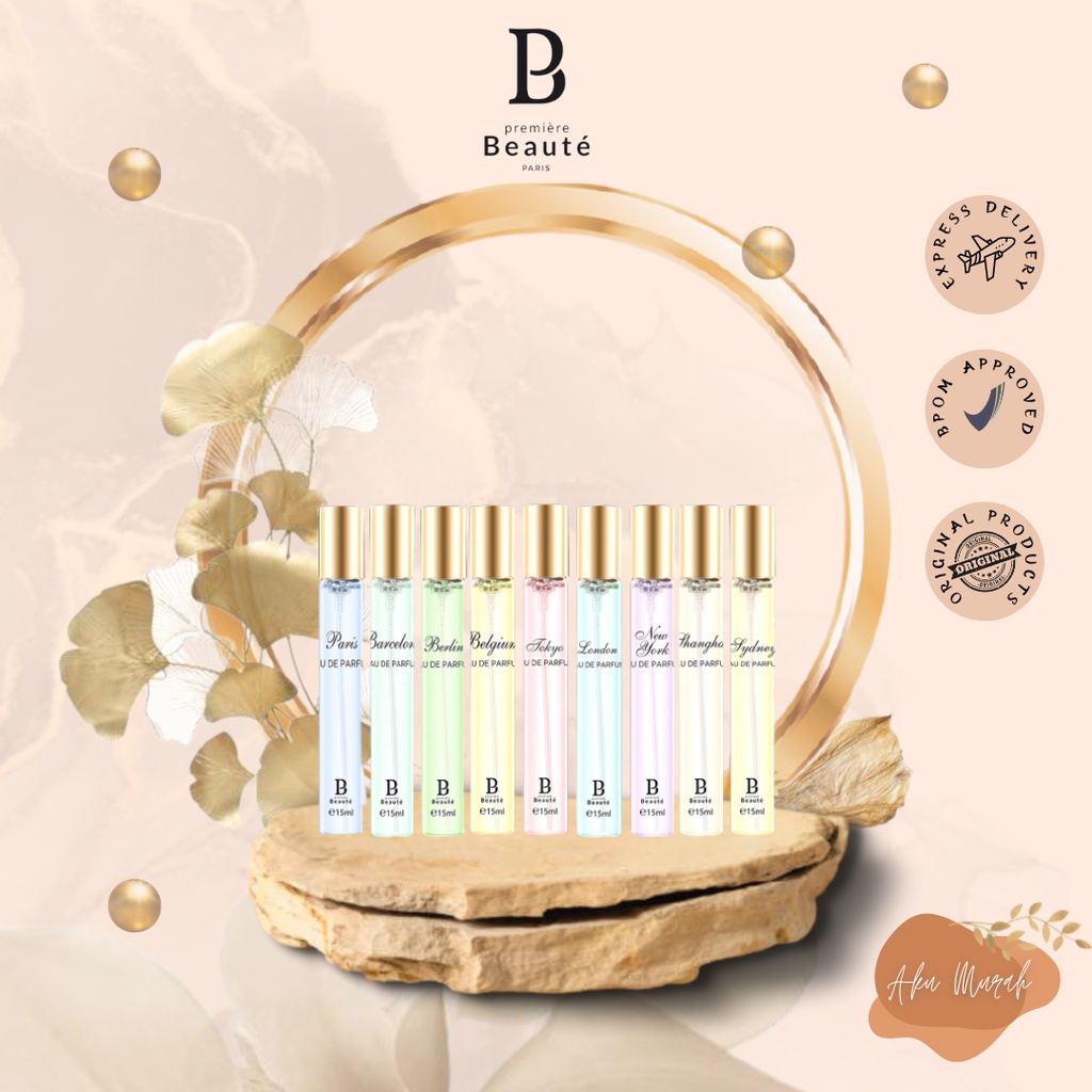 ✨ AKU MURAH ✨Premiere beaute city parfum wanita pria tahan lama EDP 24 jam