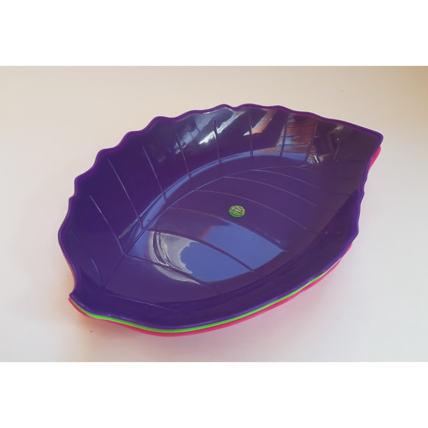 Piring Daun Plastik Besar MURAH