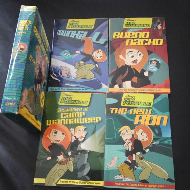 Paket boxset 4 komik kim possible karya disney