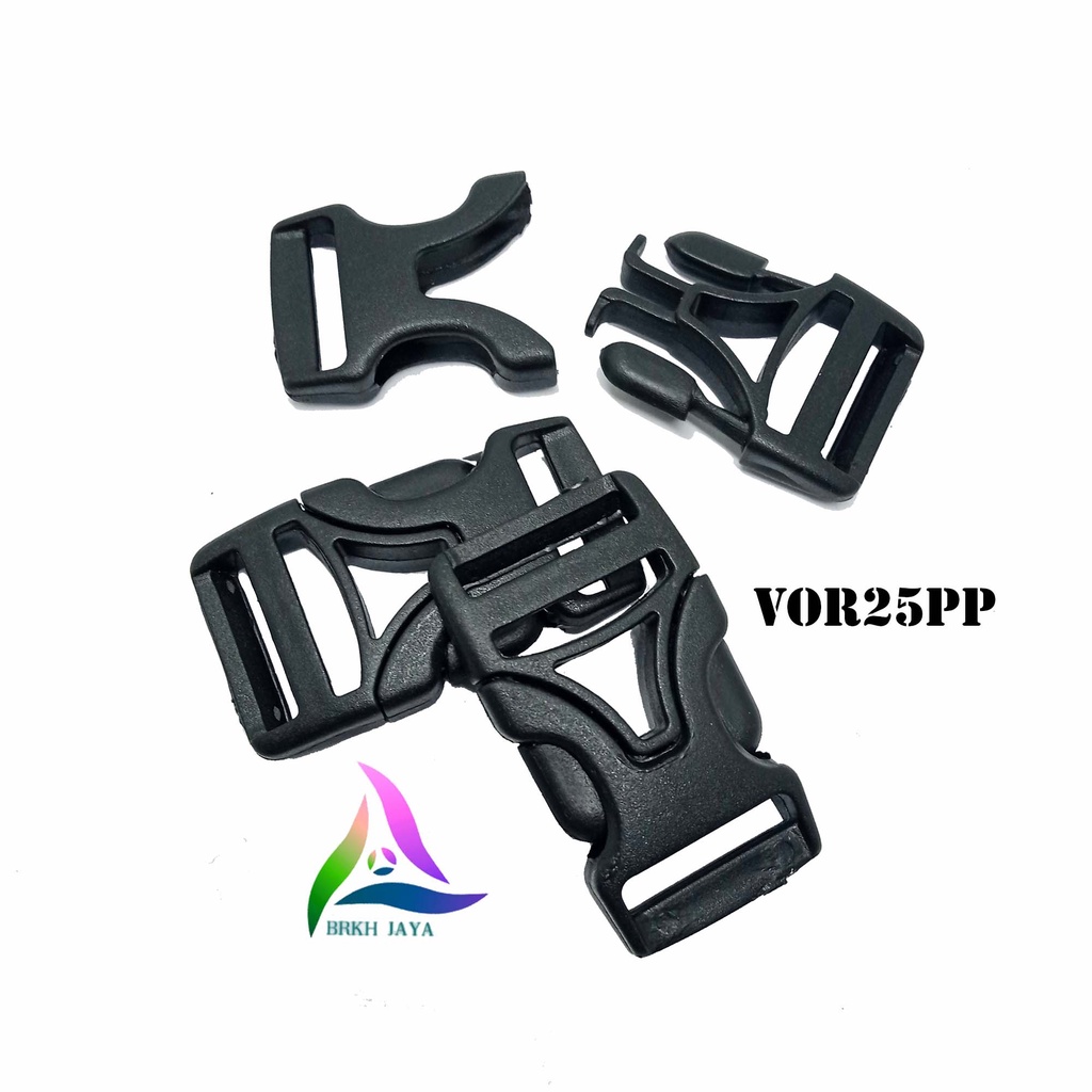 KUNCI SODOK TAS 2 CM / SLOT TAS PLASTIK BUCKLE PP