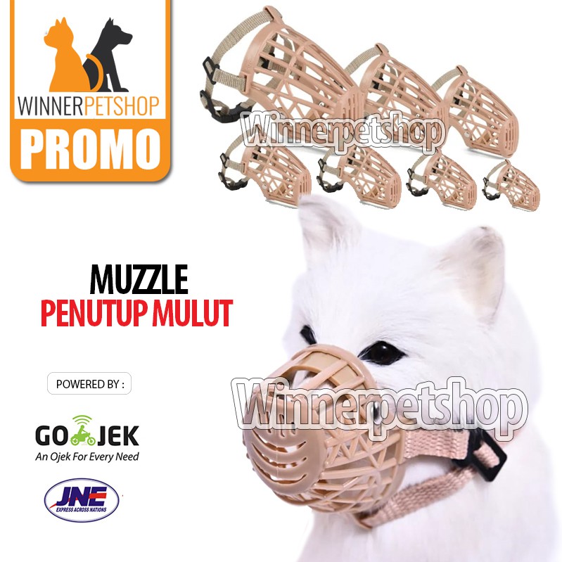Muzzle - Penutup Moncong mulut kucing anjing