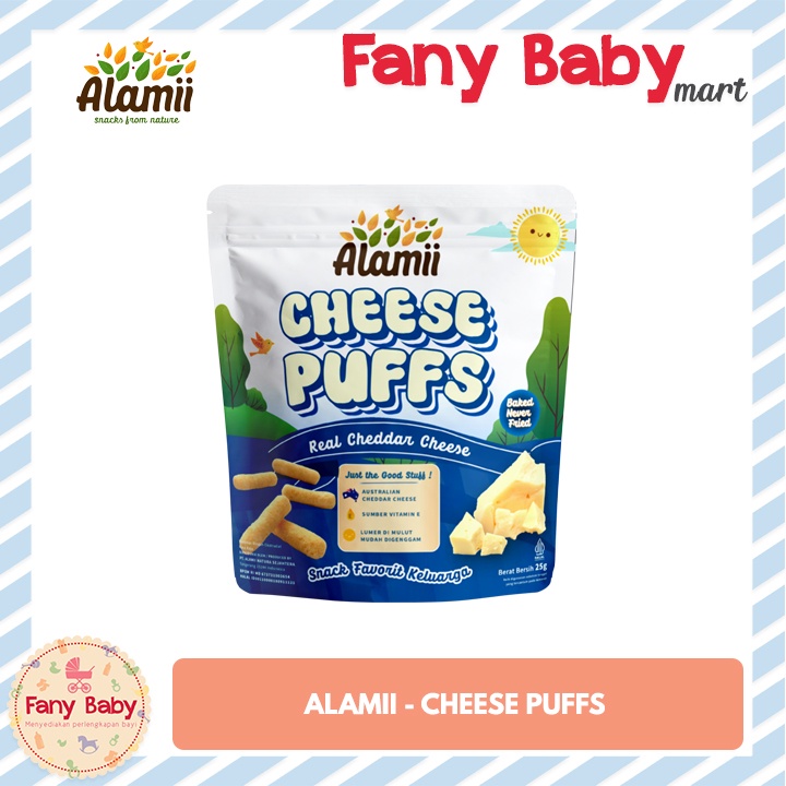 ALAMII CHEESE PUFFS 25 GRAM