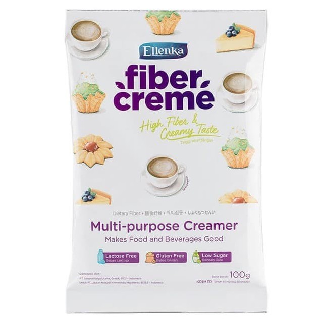 Fiber Creme Multi Purpose Creamer (Pengganti Santan &amp; Susu) 100gr