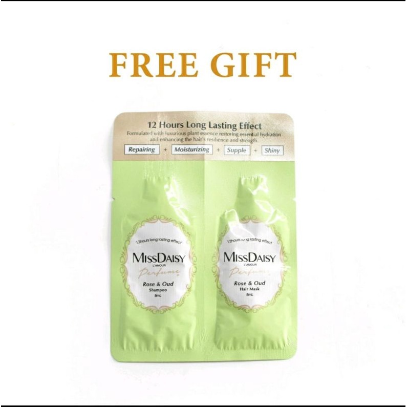 MISS DAISY SHAMPOO FREE GIFT TRAVEL SIZE