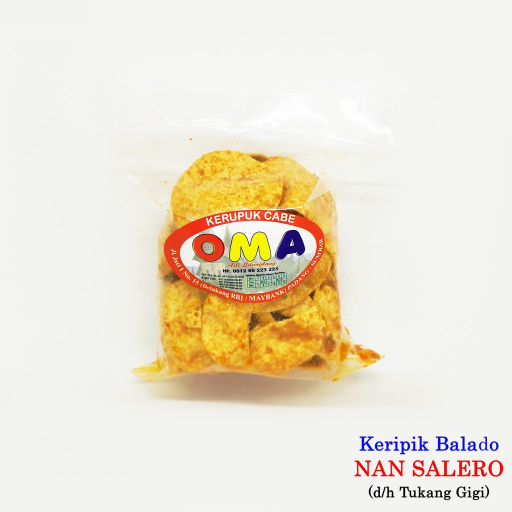 

Keripik Opak Balado OMA