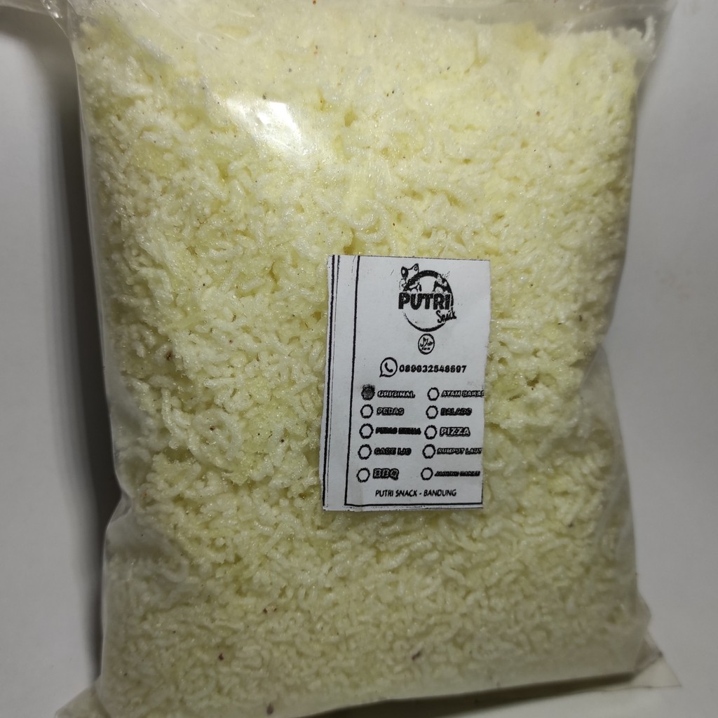 Bihun Kremes Kemasan Plastik 250gr