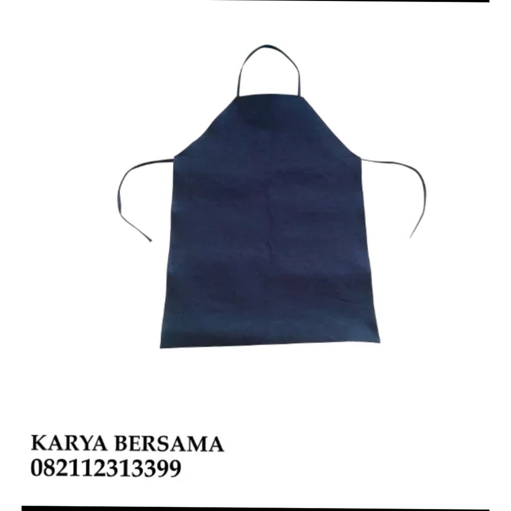 Apron Dada Jeans /Apron Pelindung Dada Ukuran P 90 x L60 cm