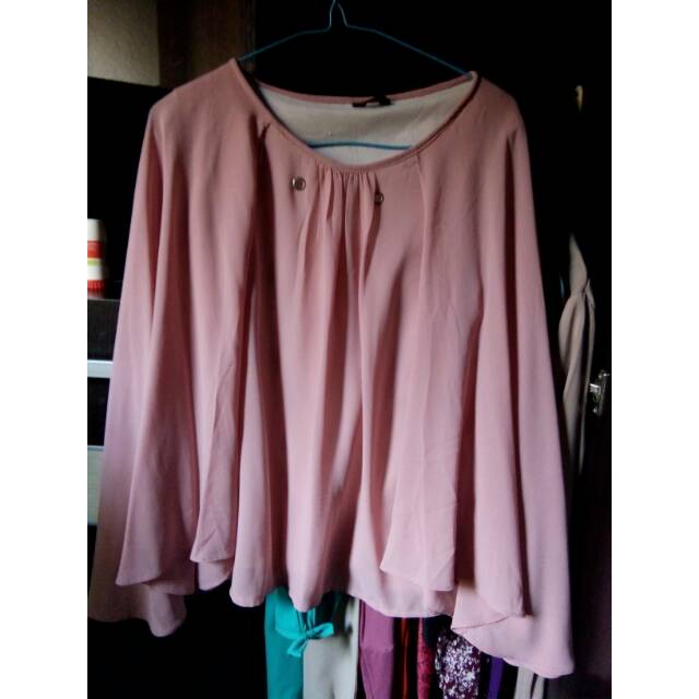 Blouse cape preloved