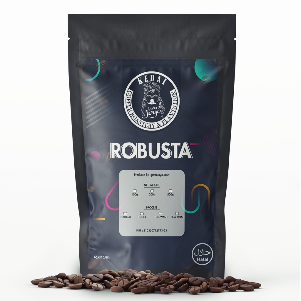 

Robusta Specialty 200 Gram Premium Coffee Kopi Jawa - Malang POTROJOYO