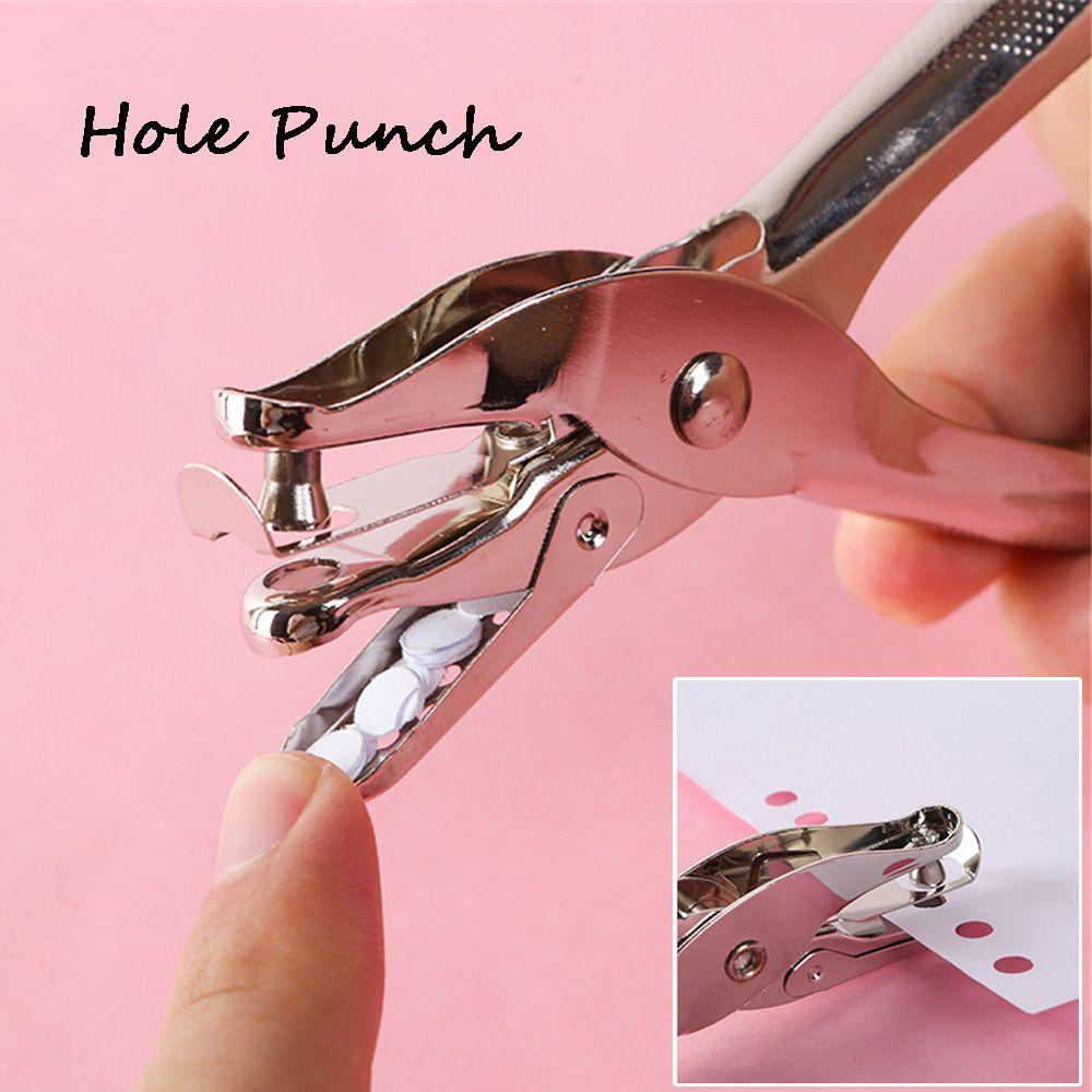 Pineapple Hole Punch Handle Pengikat Alat Tulis Bentuk Lingkaran Single Hole